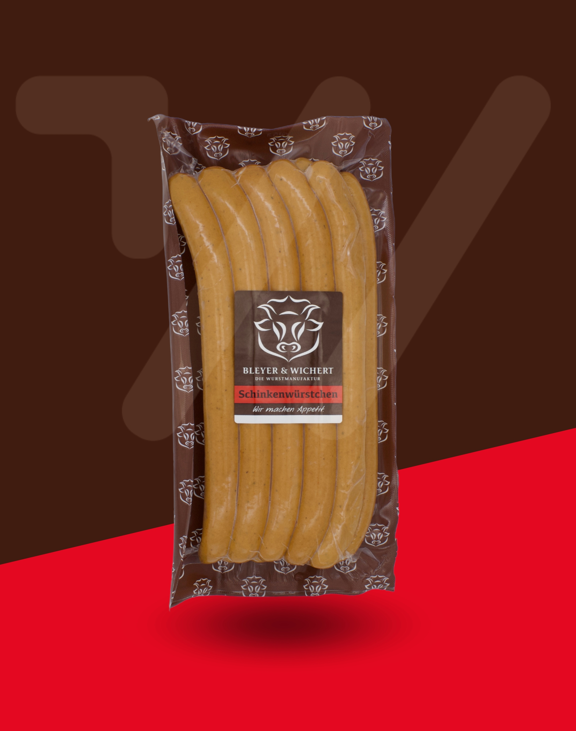 Bleyer und Wichert Schinkenwuerstchen 10x100g - 4609 - 1 Bleyer und Wichert Schinkenwuerstchen 10x100g - 4609 - 1