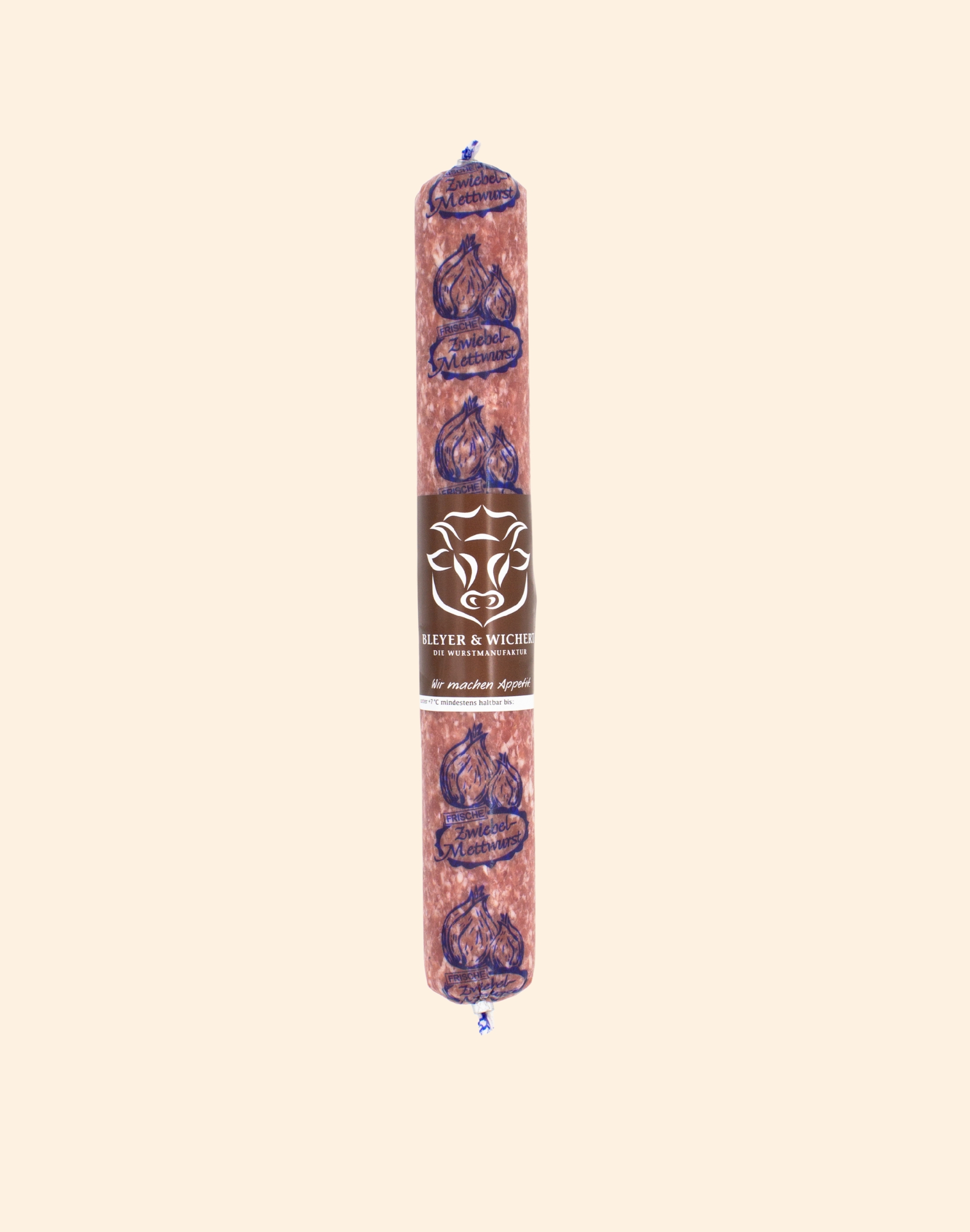 Zwiebelmettwurst 500g von Bleyer & Wichert